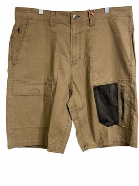 Bass Men's Casual Cargo Shorts - Khaki